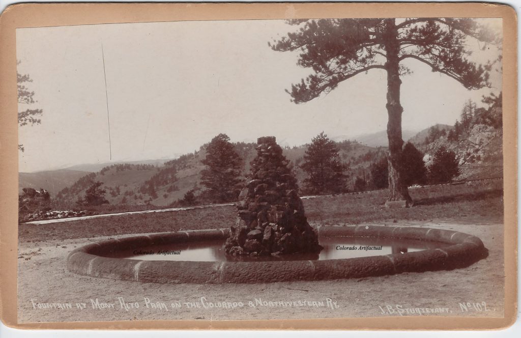 Fountain at Mt Alto C&N, Boulder County 29b