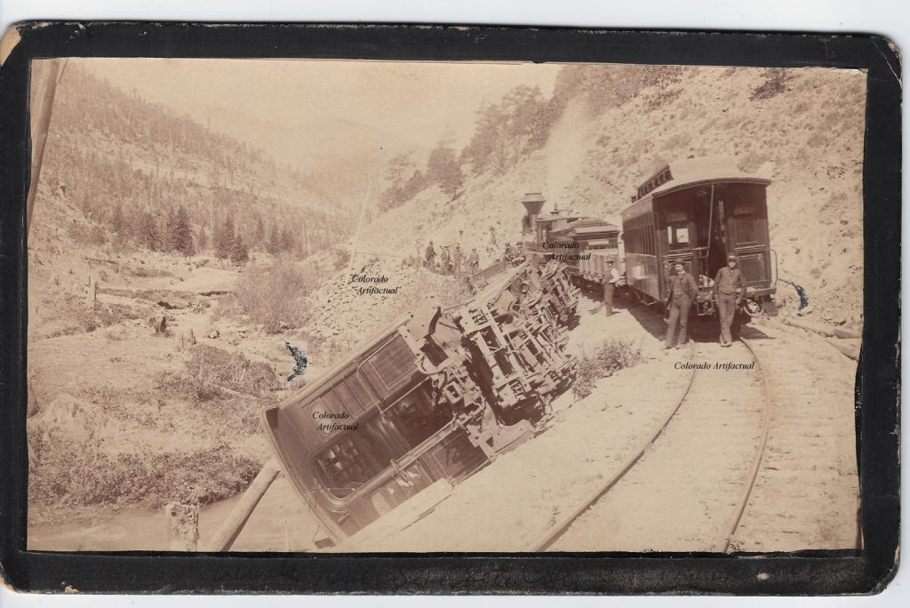 Train wreck on C&N, Boulder County Colo 84b