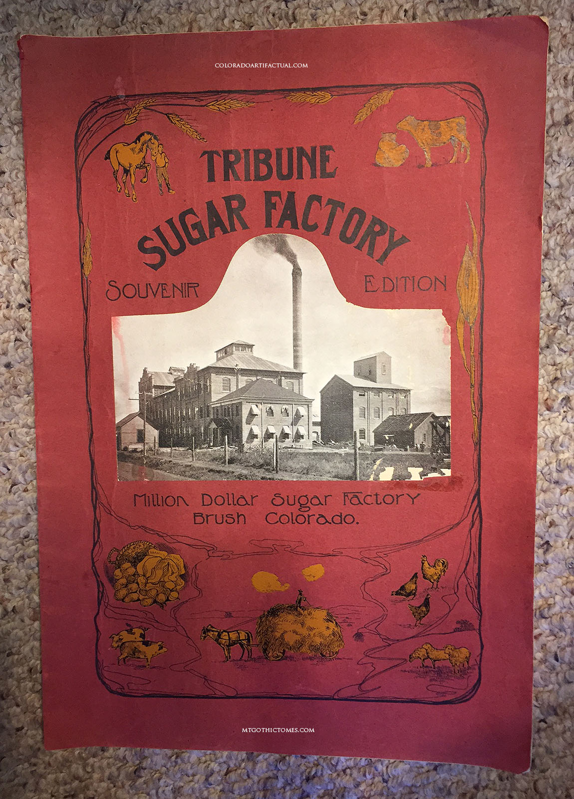 BRUSH TRIBUNE, published in Brush, Colorado; special newspaper supplement, 1906.
