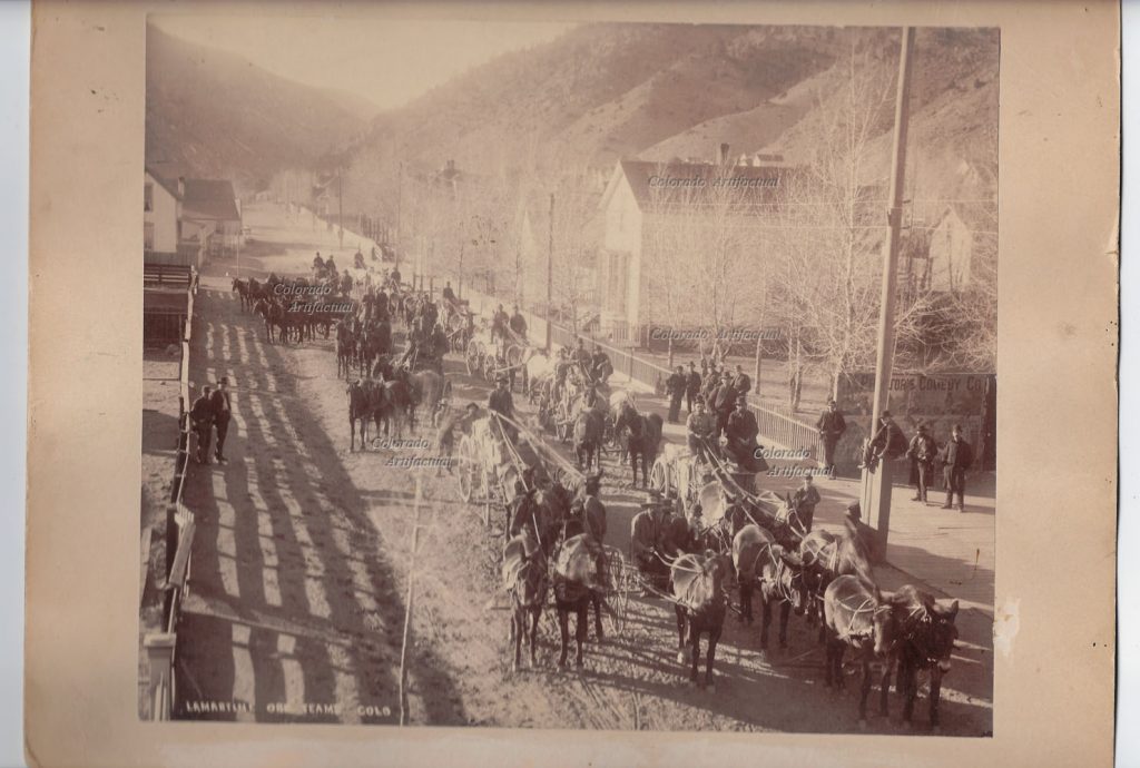 Lamartine MIne Ore Team Idaho Springs Colo 2